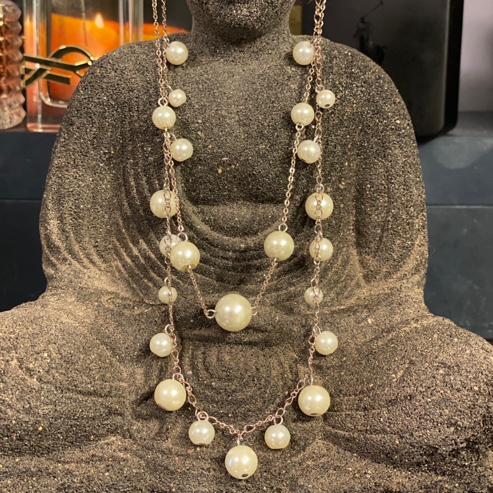 3 FOR $15 NECKLACES!! Express pearl necklace